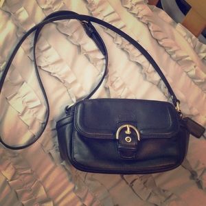 Black coach crossbody
